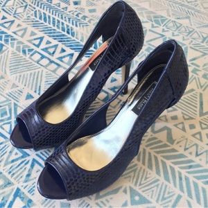 Blue WHBM Heels